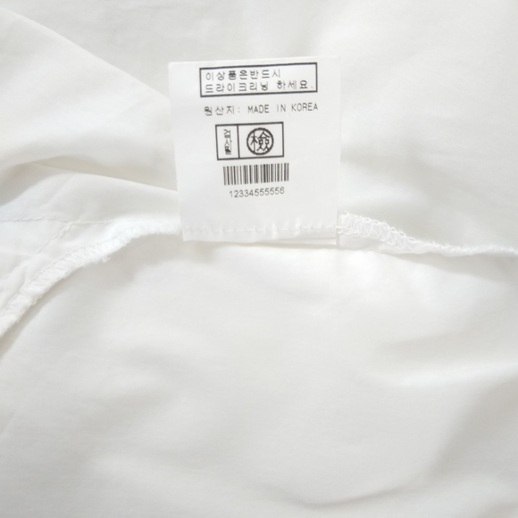 Basic white Top 
Regular - Picture 6 of 12